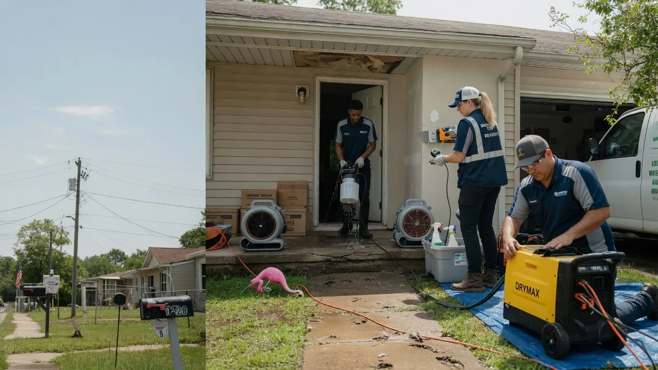 Storm Damage Water Removal in Knoxville, IA near me